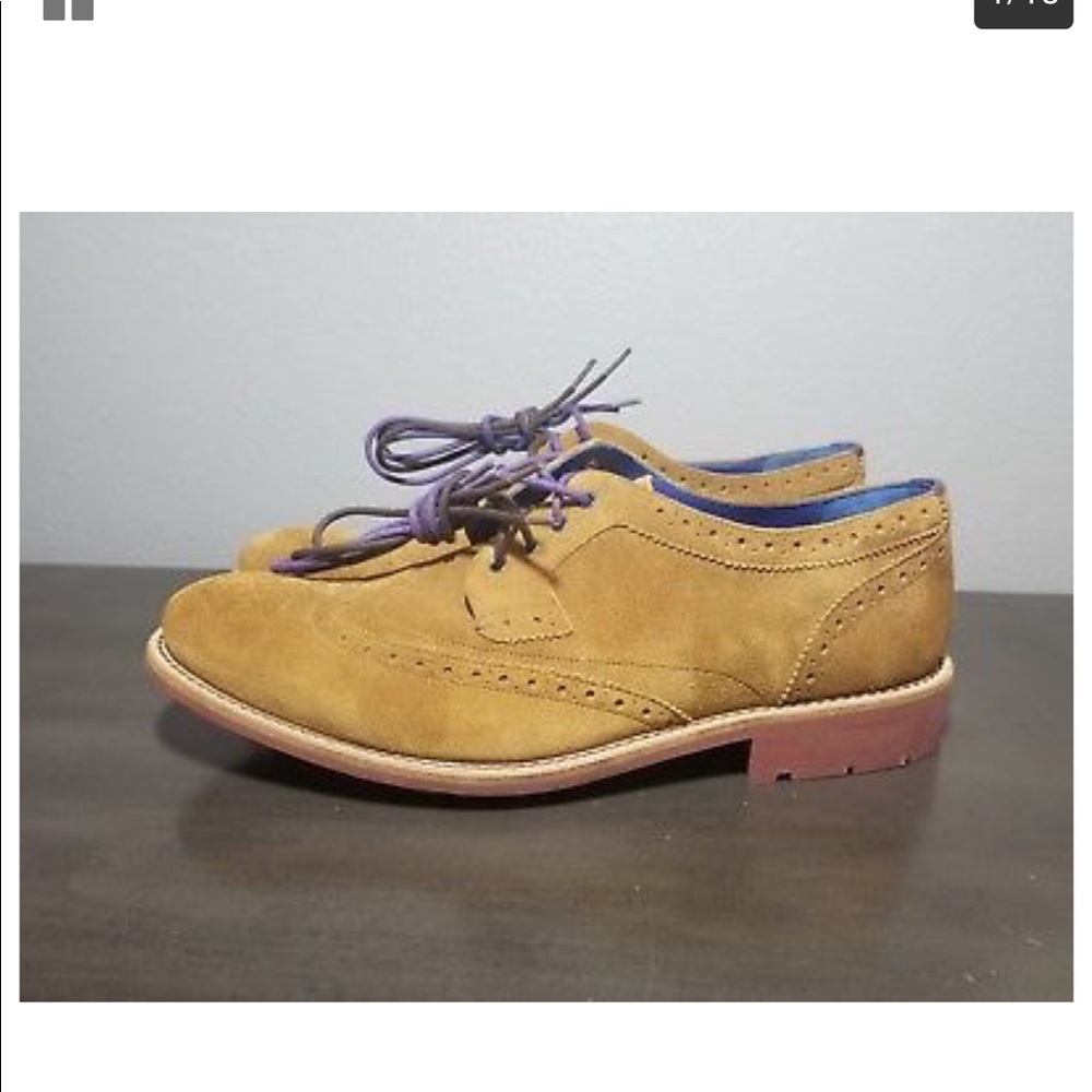 Ted Baker Suede Oxfords NWT